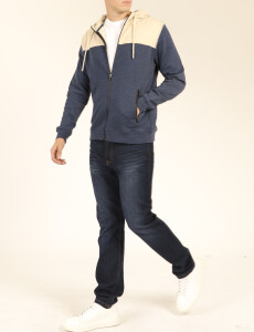 470917 CARDIGAN HARRY Azul Piedra/natural