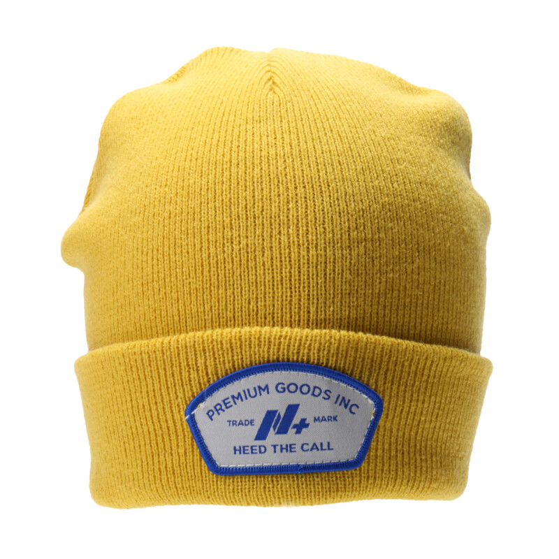 Gorro N+ Parche Amarillo