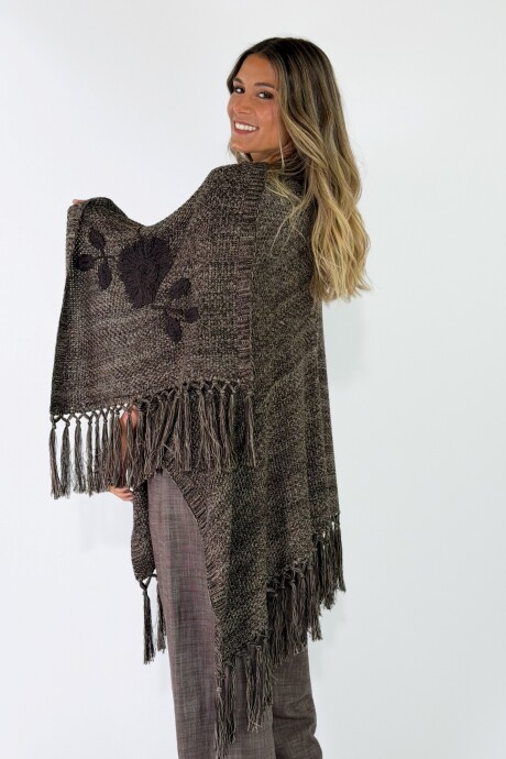 RUANA ARRAIAL Marron
