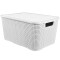 Caja ratán 15 lts BLANCO