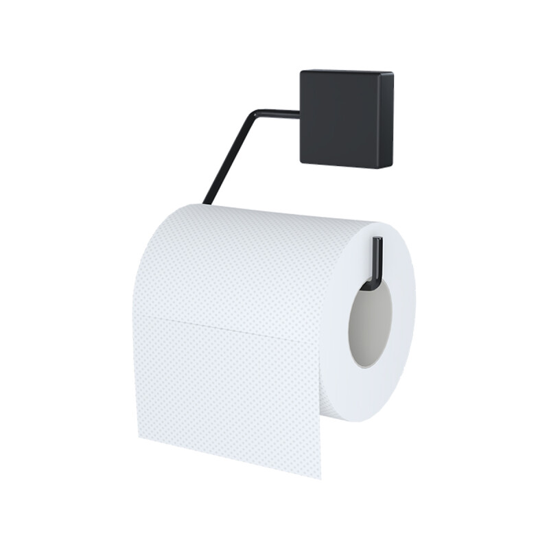 Soporte para papel higiénico NEGRO