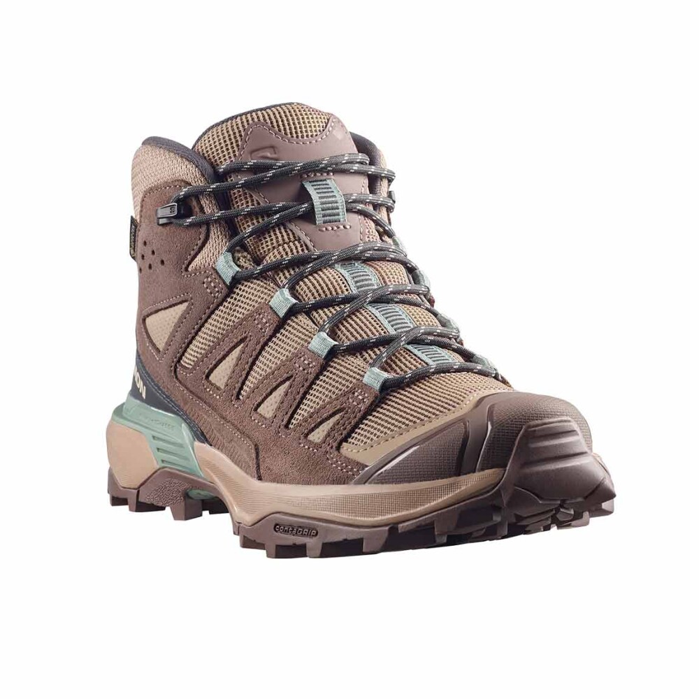 Salomon X ULTRA 360 LTR MID GTX W para Mujer - Marron claro Marron claro