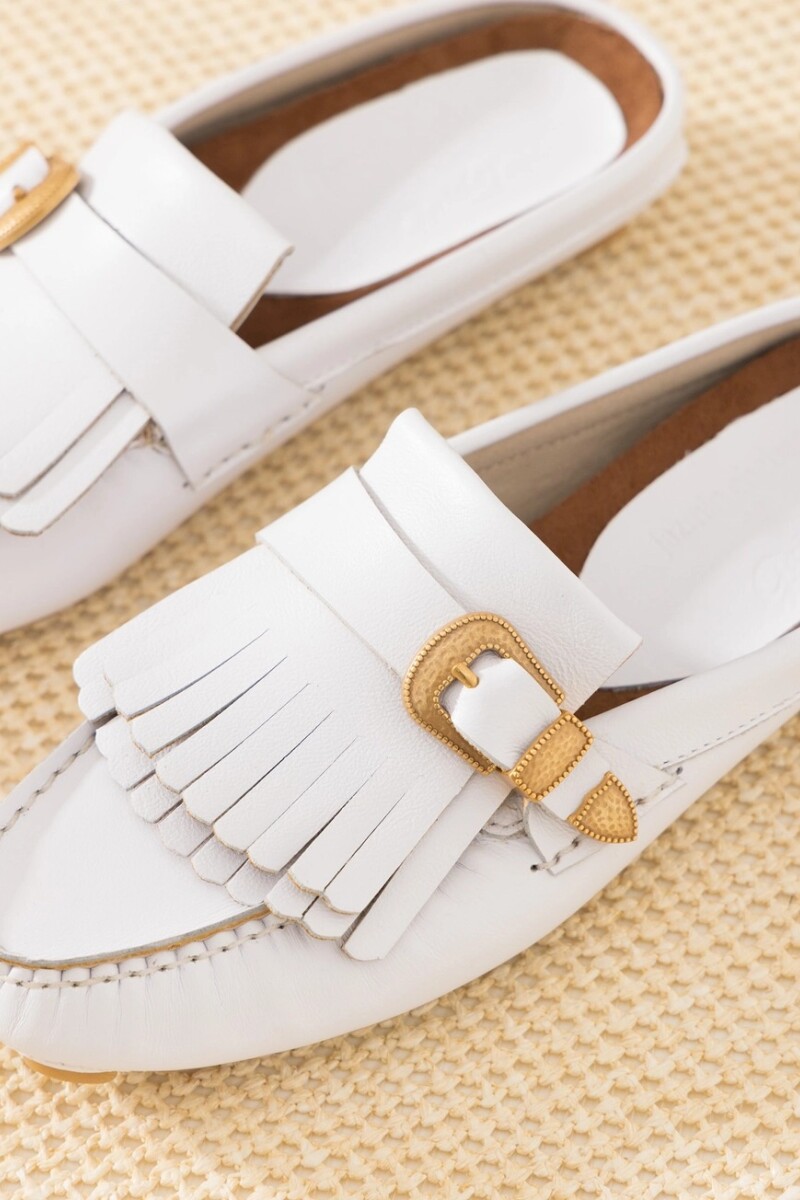 MOCASIN VALENCIA Blanco