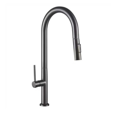 Grifería de cocina Monocomando de mesada extensible Zenda Grafito Dmc Grifería De Cocina Monocomando De Mesada Extensible Zenda Grafito Dmc