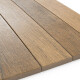 PORCELANATO MADERADO RECTIFICADO MATE TIPO PARQUET 5X30 CM GAMAS DE BEIGE