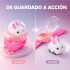 Auto a Control Remoto con Pulsera y Cápsula de Guardado Rosa 1
