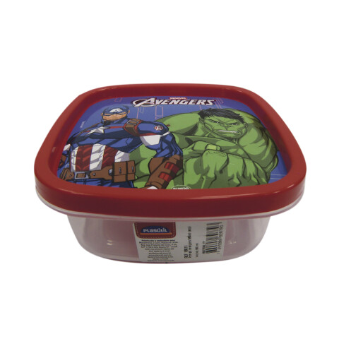 Recipiente con tapa de 580 ml Avengers