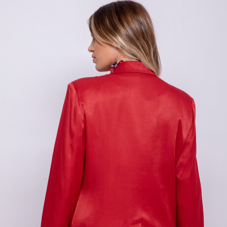 BLAZER ANZALDO Rojo Oscuro