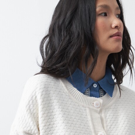CARDIGAN TEODORA Crudo