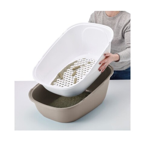 Baño "Reina Sift" 2 Bandejas + Cernidor 64*46*48 cm Baño "Reina Sift" 2 Bandejas + Cernidor 64*46*48 cm