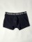 Boxer de algodon con lycra liso Fresh Negro