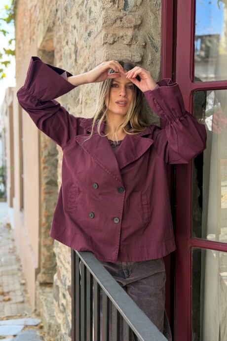 CHAQUETA SILVARA Purpura
