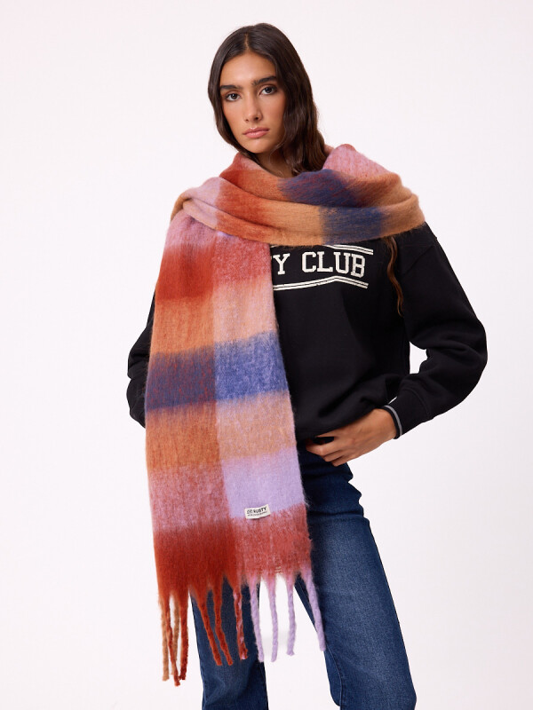 BUFANDA ZUNEA RUSTY Bordeaux