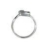 Anillo Mariposa-Plata 925-Aguamarina y Amatista-AN4653 conpiedra