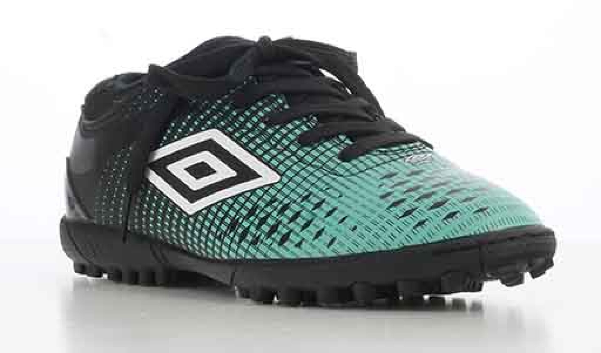 Championes de Fútbol 5 Infantiles Umbro Velocita - Negro - Verde - Blanco 