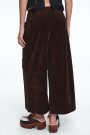 Pantalón ancho Marron