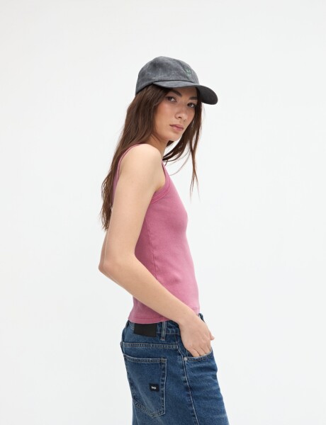 Musculosa Jenny Bordeaux