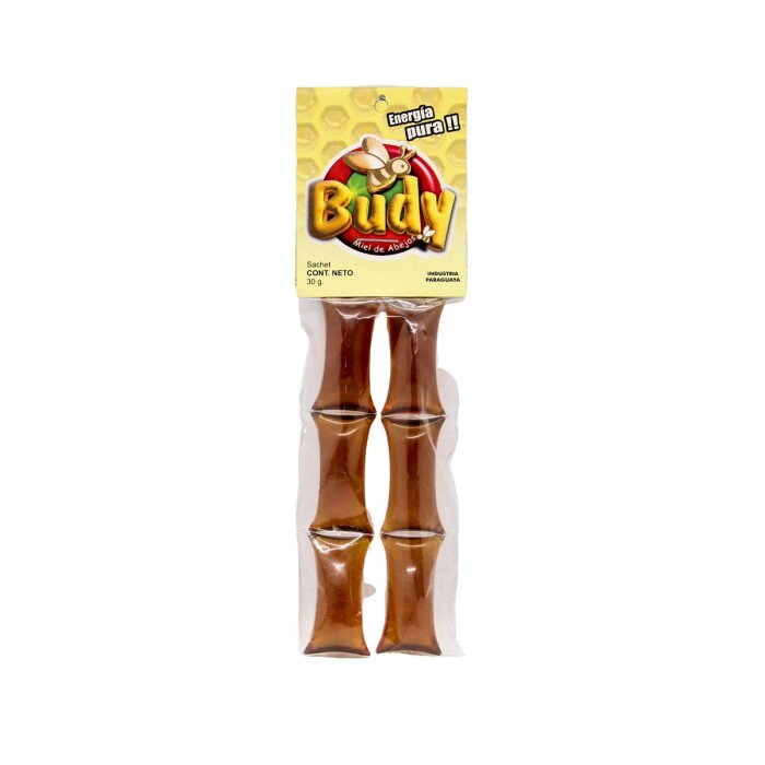 BUDY MIEL DE ABEJA SACHET X 6 TIRA única