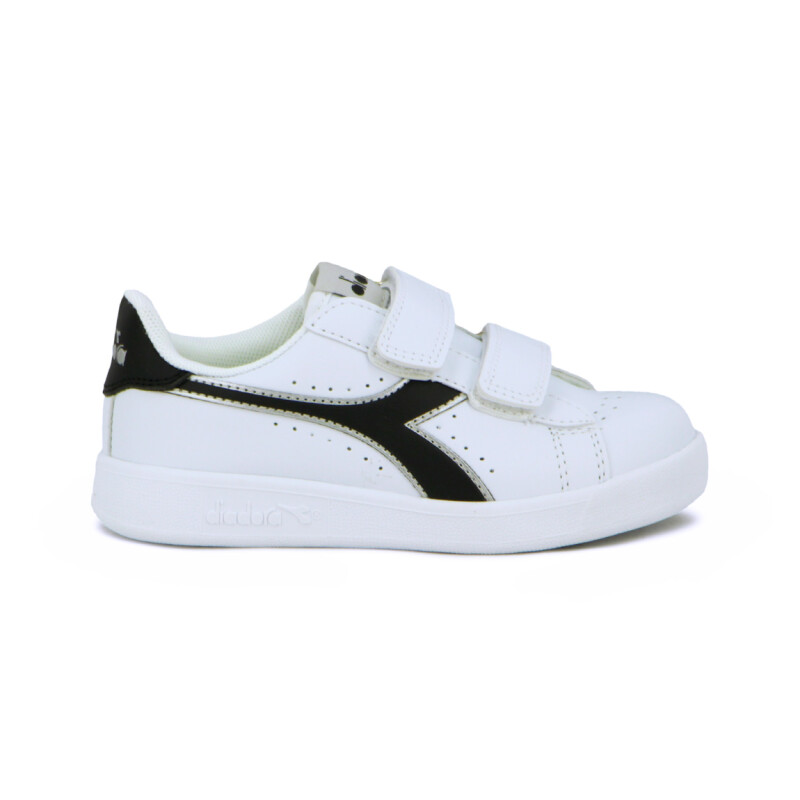 Diadora Champion Niño Knock On Velcro I Blanco/negro Blanco-negro