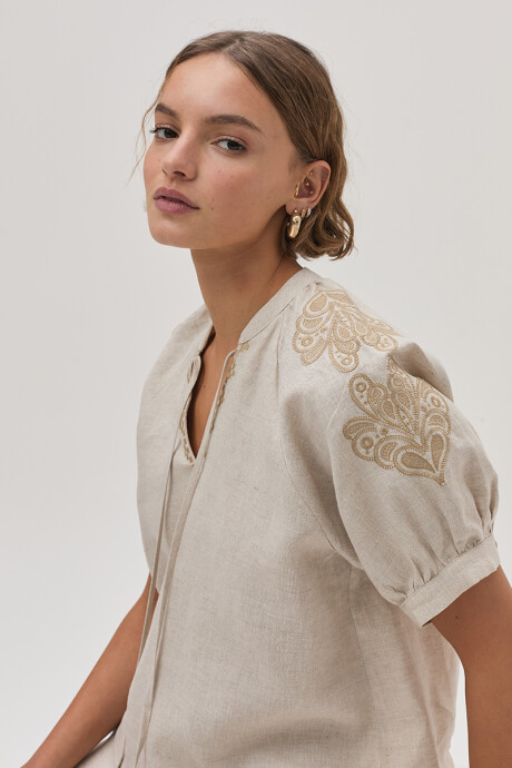 Blusa Emma Beige