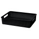 Cesto organizador calado línea M NEGRO