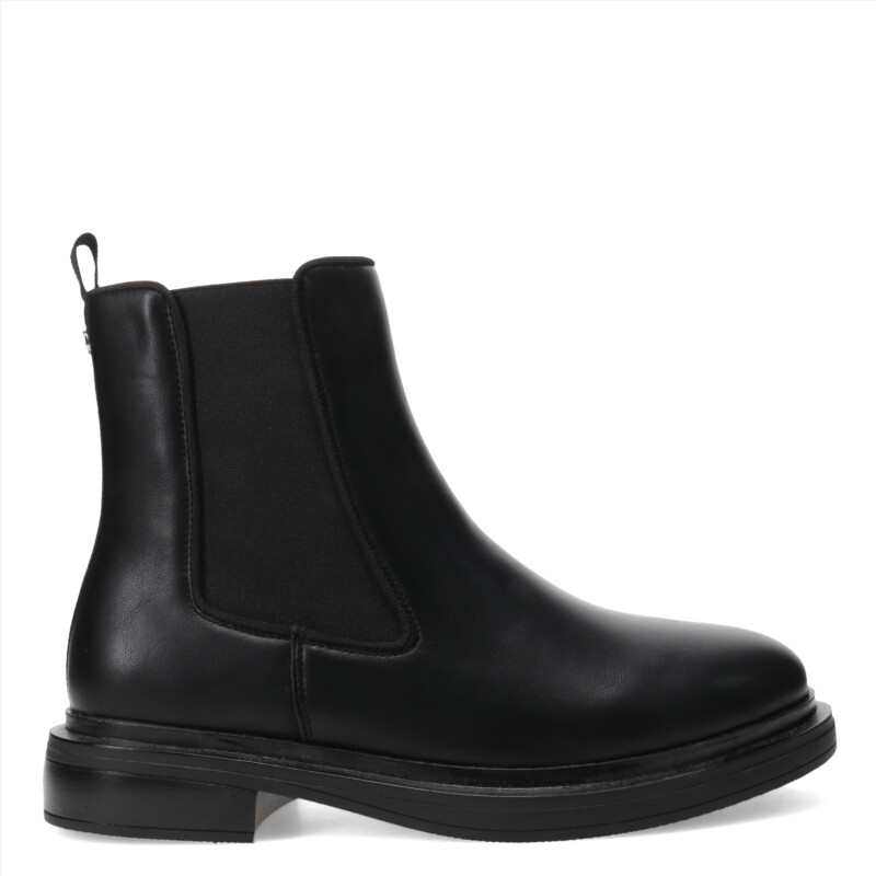 Bota de Mujer Miss Carol RIHA chelsea chata Negro