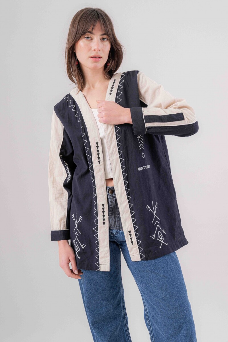 Kimono Mulan NEGRO