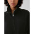 JPN FT GAP LOGO QUARTER ZIP TRUE BLACK V2