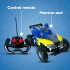 Auto A Control Remoto Recargable Monster Todo Terrreno Atrix Color Azul