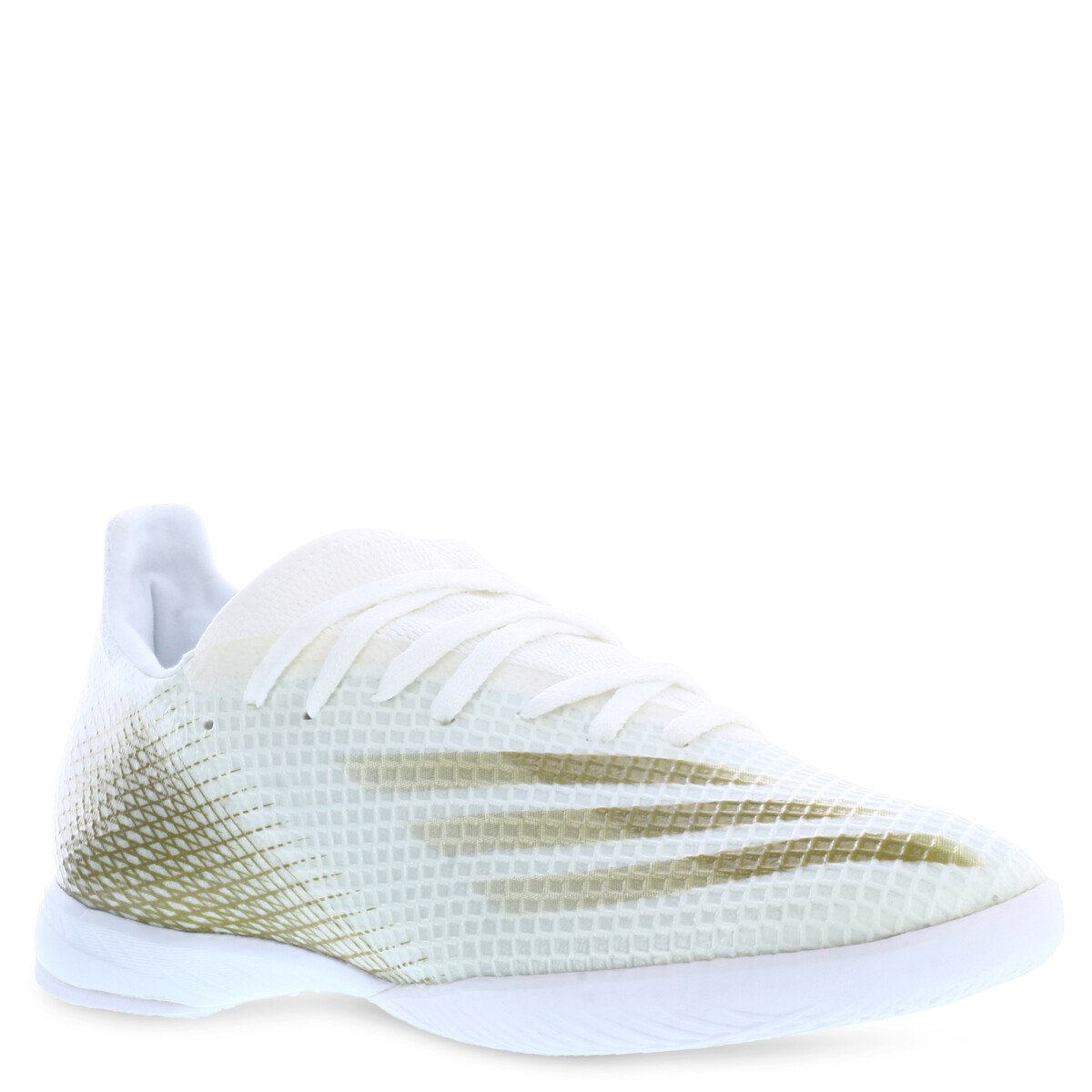 Championes de Fútbol Sala Hombre Adidas X Ghosted 3. - Blanco - Dorado 