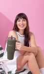 VASO TERMICO DRINKS TROPICAL VERDE