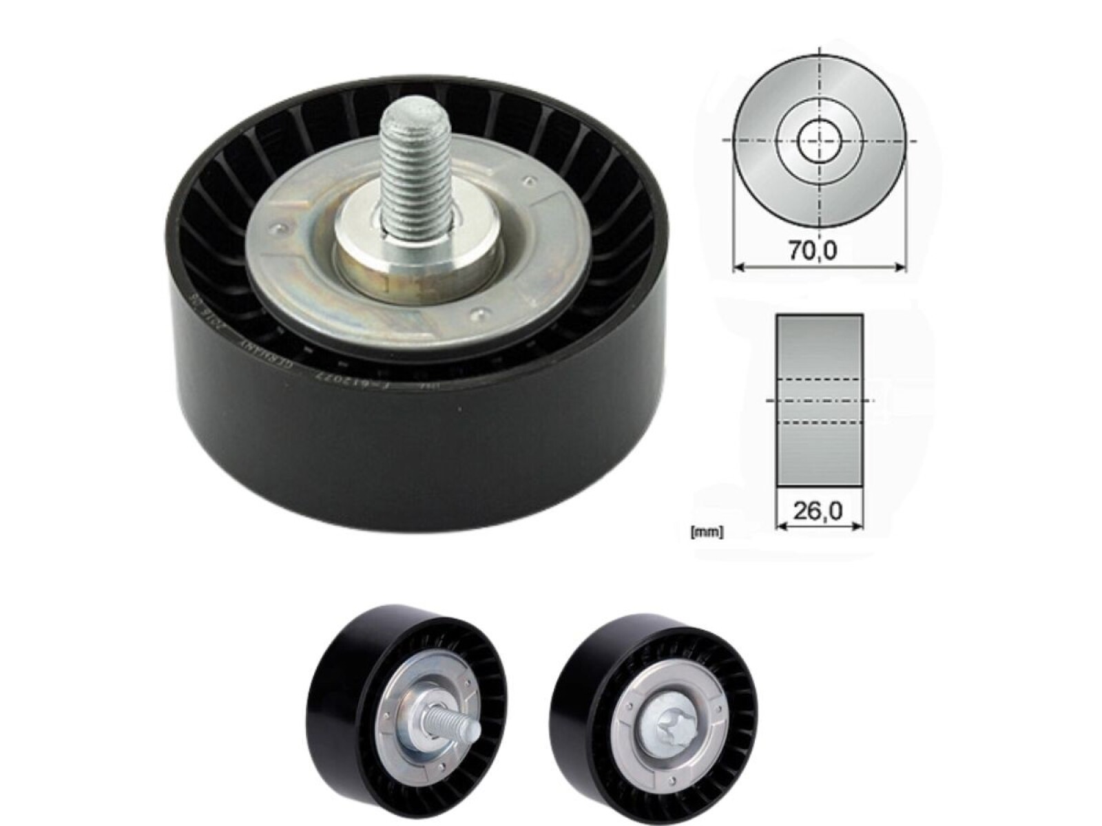 Tensor Guía Correa Accesorios 