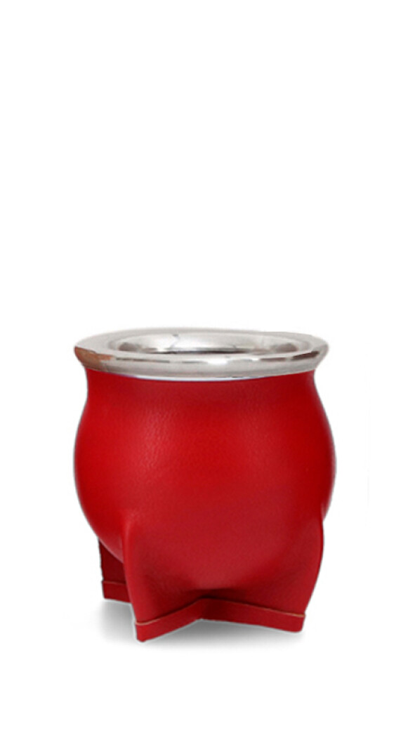 MATE DE CERÁMICA CHICO DELTA SUMMER ROJO PASIÓN
