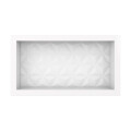 NICHO DE EMPOTRAR PARA DUCHA MARMOL SINTETÉTICO 60x30 CM COLOR BLANCO Nicho De Empotrar Para Ducha Marmol Sintetético 60x30 Cm Color Blanco