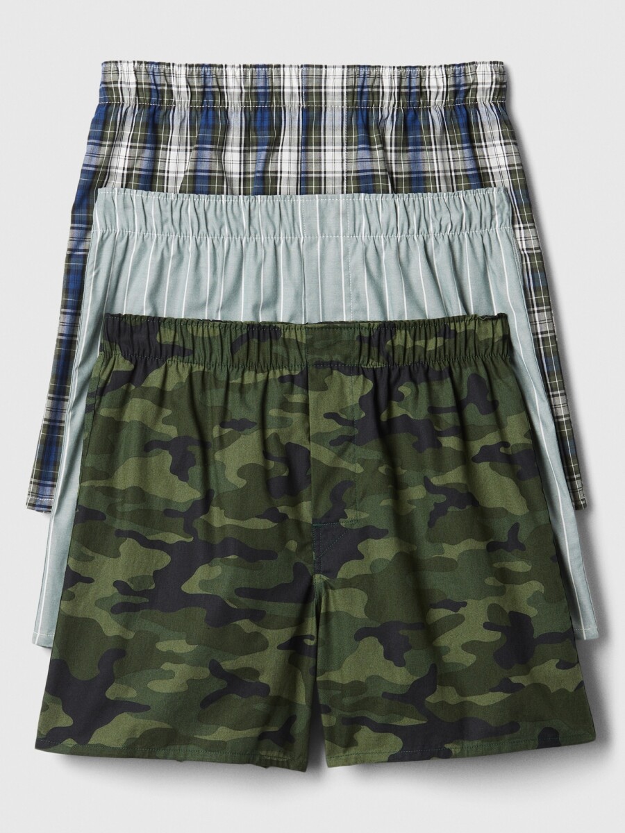 Calzoncillos Pack X3 Hombre - Camo Multi Pack 