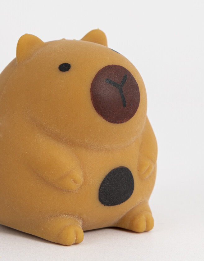 Lúdico Squishy Capibara - Marron Chocolate