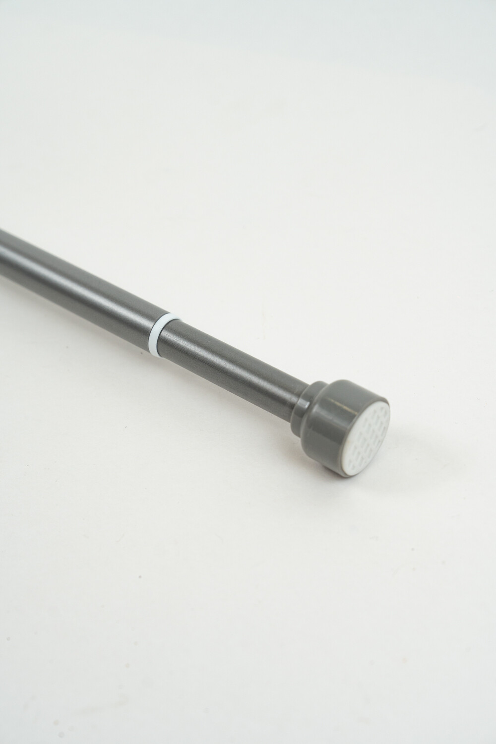 Accesorio Barral Extensible Para Cortina De Baño Gris