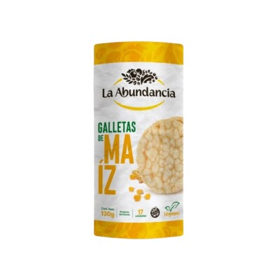 Galletas de Maíz 130g La Abundancia Galleta De Maiz La Abundancia