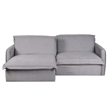 SOFÁ CAMA 3 CUERPOS TELA GRIS VERONA