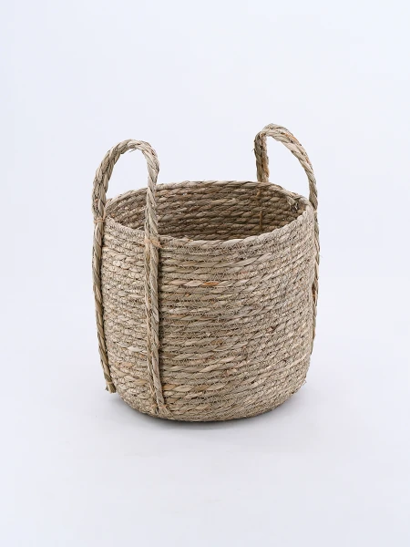CESTA DECORATIVA BEIGE