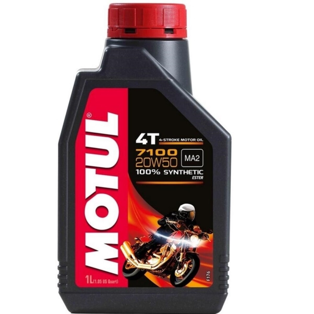 Motul 4t 7100 20w50 Ma2 Sintetico 1l 