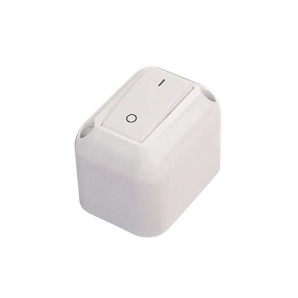 Caja exterior con bipolar 10A 250V Presta blanco C51952