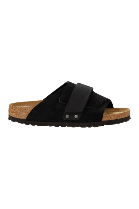 Sandalia Kyoto Nubuck/suede Leather - Regular Black