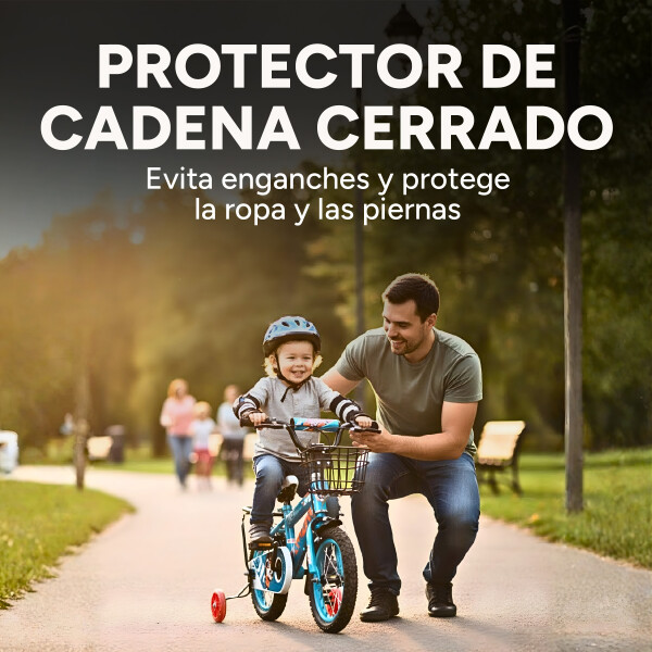 Bicicleta Infantil XMZ Rodado12 Canasto Parrilla Guardabarro Celeste 1