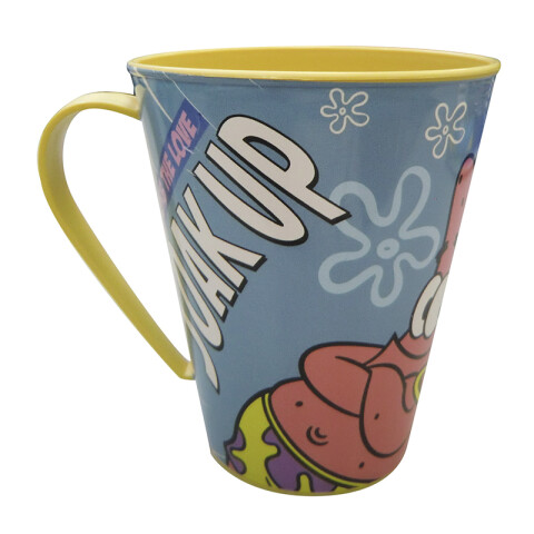 Taza Plástica Bob Esponja 360ml AMARILLO