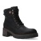Botas de Mujer Miss Carol LAURION acordonada con Taco Negro