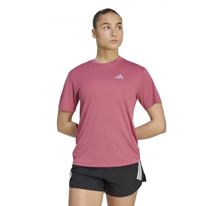 Remera Adidas RUN ESS TEE W Mujer KG3230 Rosa