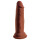 Dildo Realístico King Cock Plus 6" Triple Density Marrón