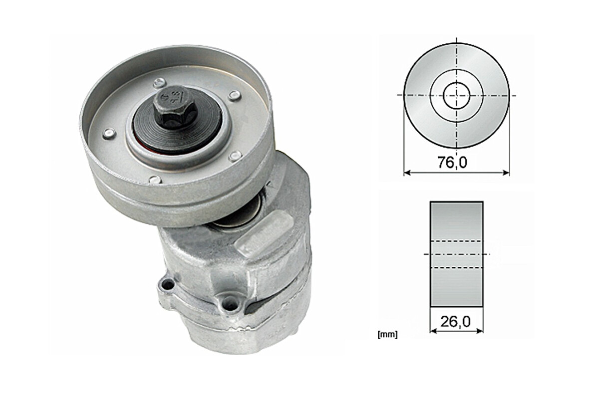 Tensor De La Correa Volvo S40 95-25 Tensor De La Correa Volvo S40 95-25