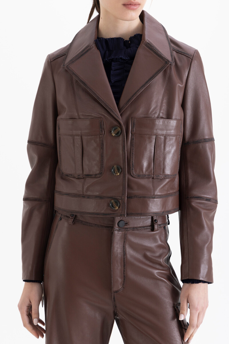 CHAQUETA HENDRIX Chocolate